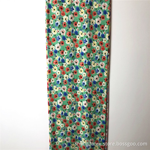 Summer Small Flower Rayon Normal Printed